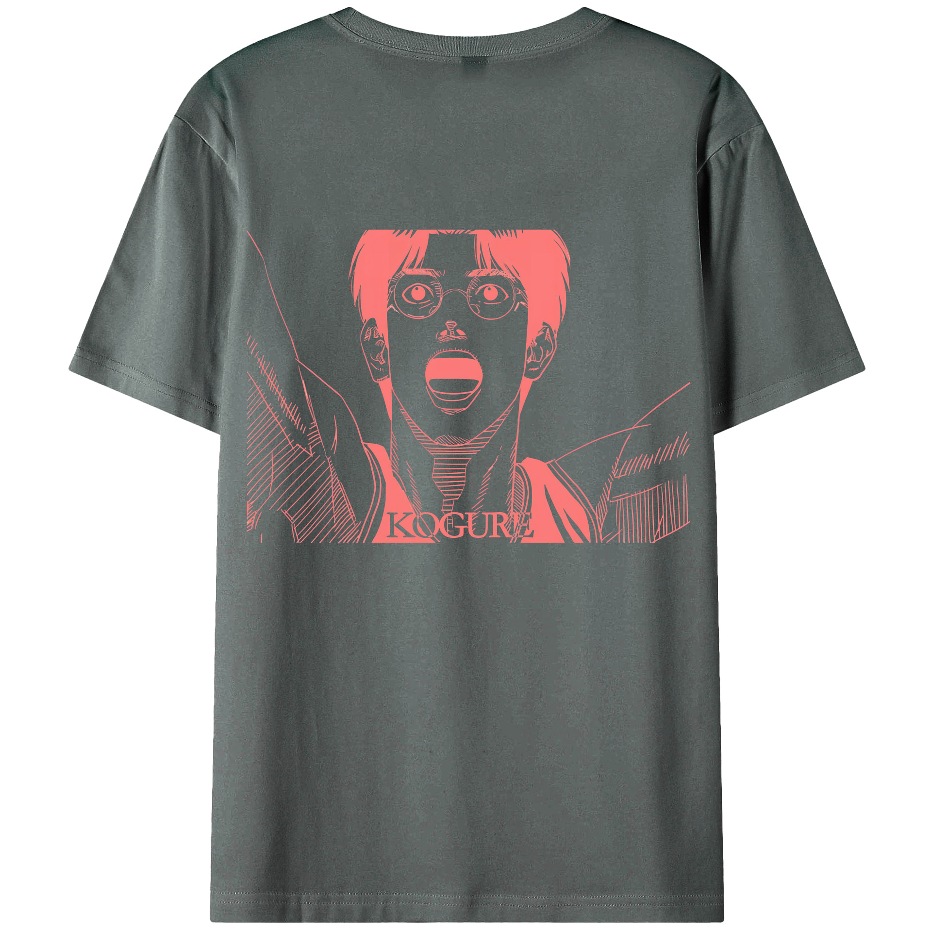 （画像用） SLAM DUNK／スラムダンク 綿100％ メンズ半袖Tシャツ（バックプリント） 通気性